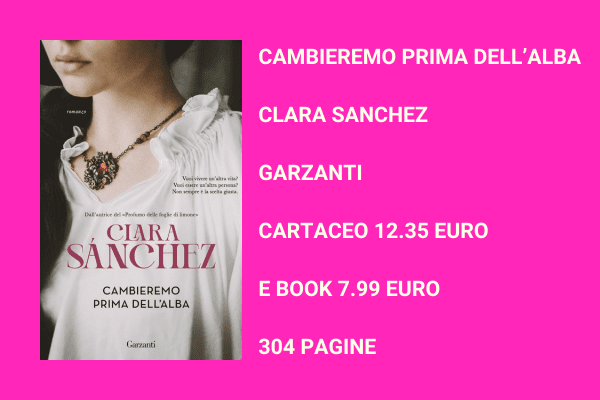 ultimo libro di Clara Sánchez